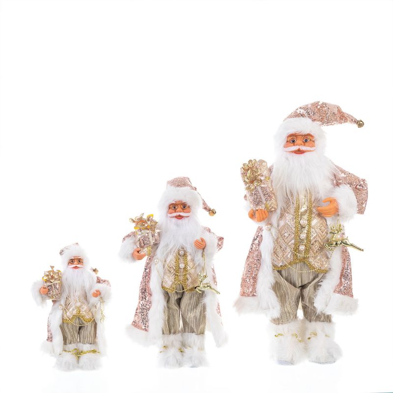 Christmas,Rose gold Santa Claus - Christmas decoration